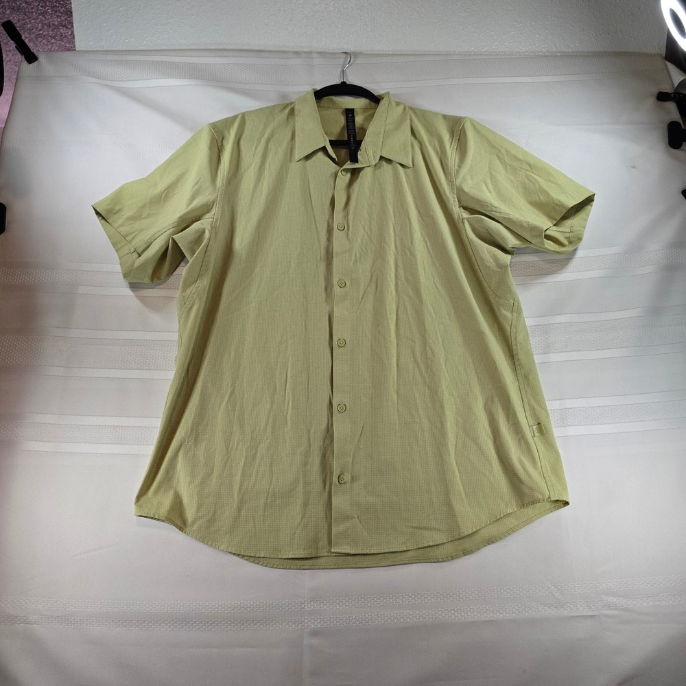 Mens Lululemon One Thing At A Time Button Up Shirt XXL